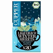 Bio Cupper Liquorice Winter Sweets 20ST 40g