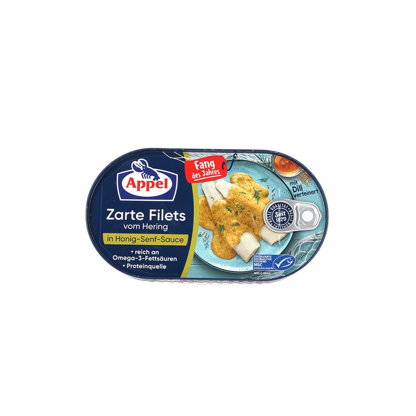 MSC Appel Heringsfilets in Honig-Senf-Sauce "Fang des Jahres" 190g