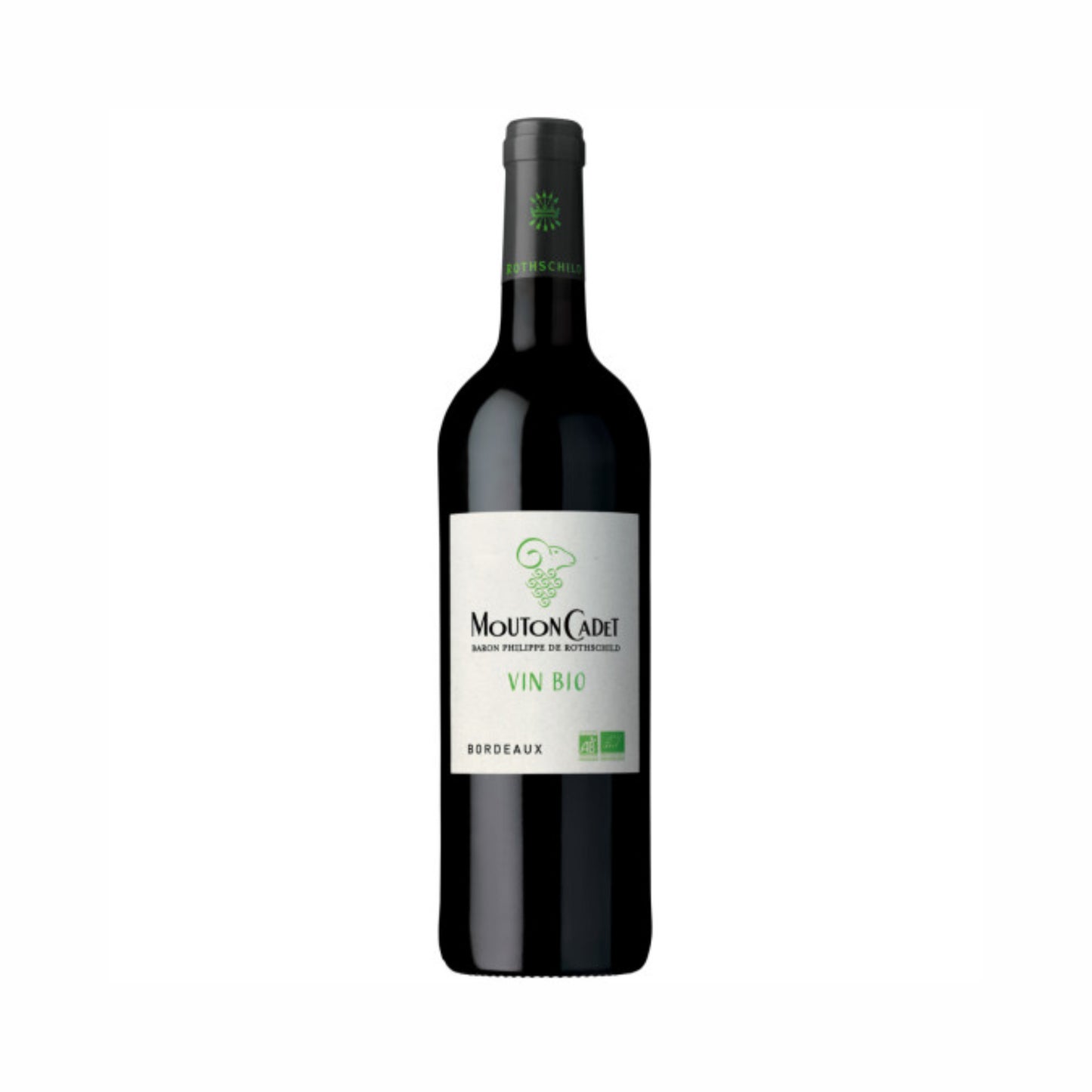 Bio Rothschild Mouton Cadet rouge Bordeaux AOC 0,75l