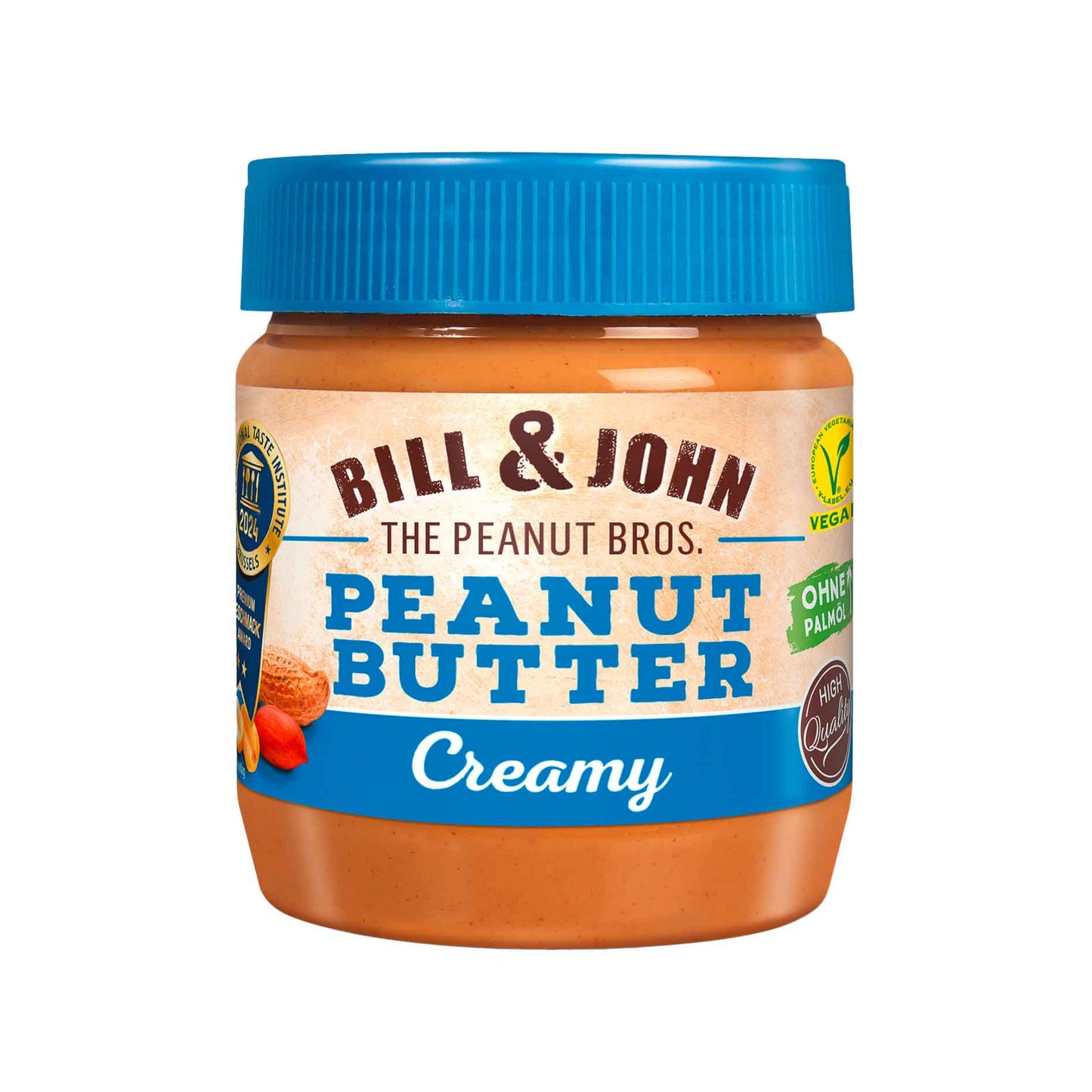 Bill&John Creamy Erdnussbutter 350g