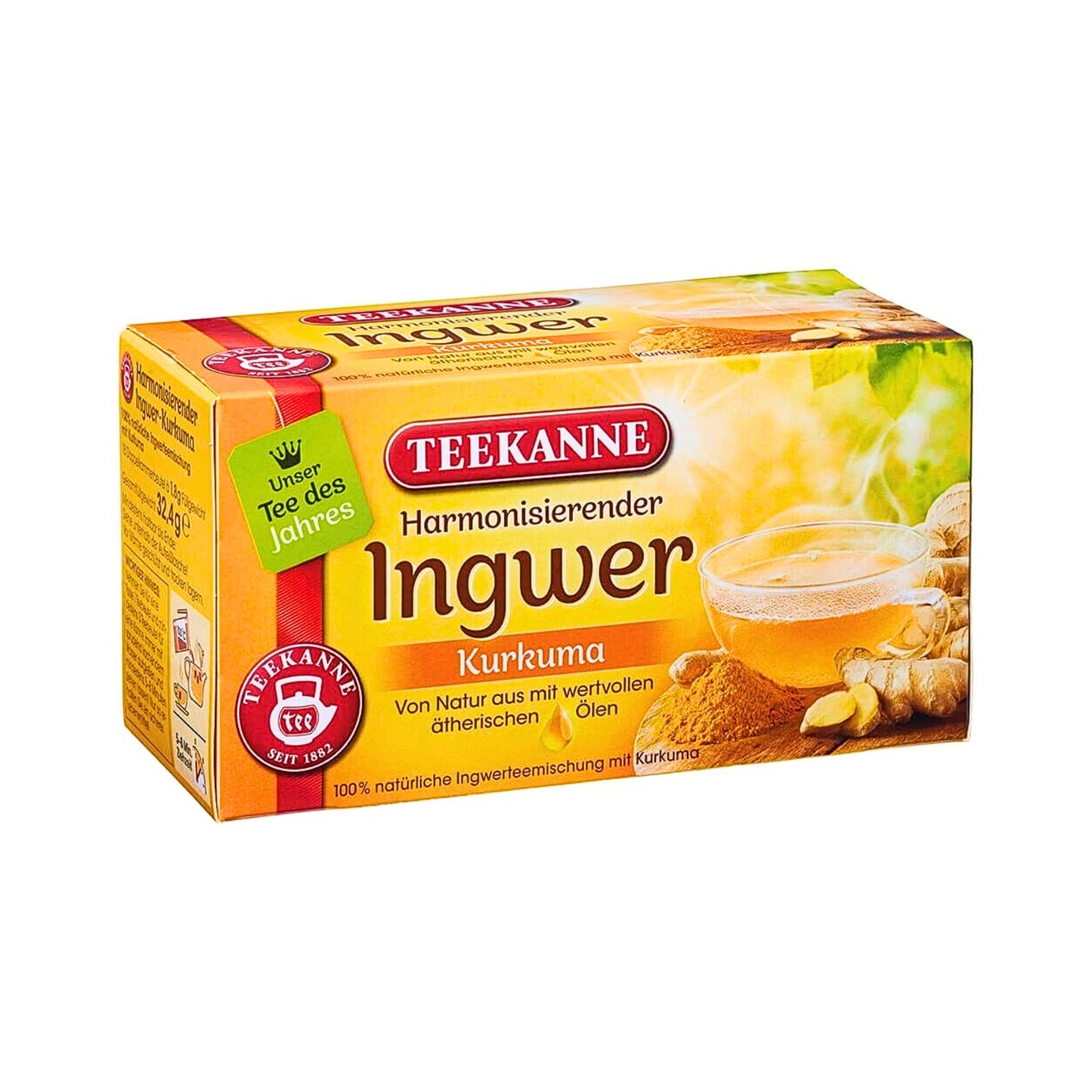 Teekanne Ingwer-Kurkuma 18ST 32,4g