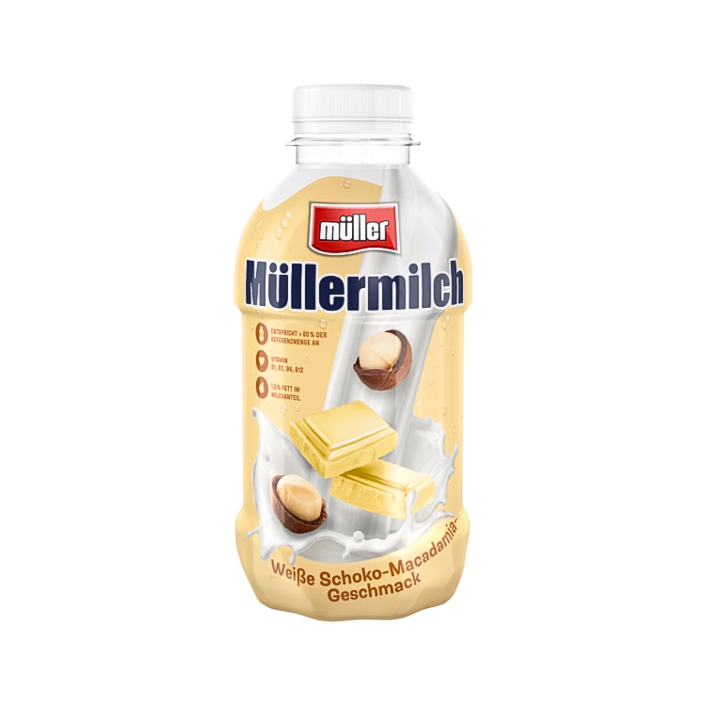 Müllermilch Weiße Schoko Macadamia 400ml DPG
