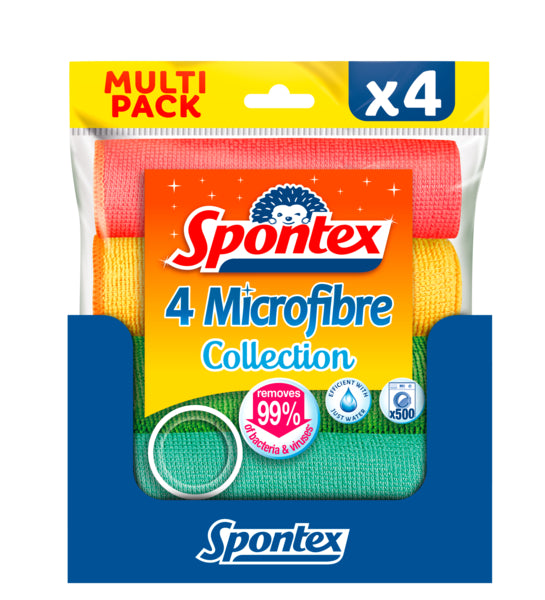 Spontex Microfibre Collection 4ST