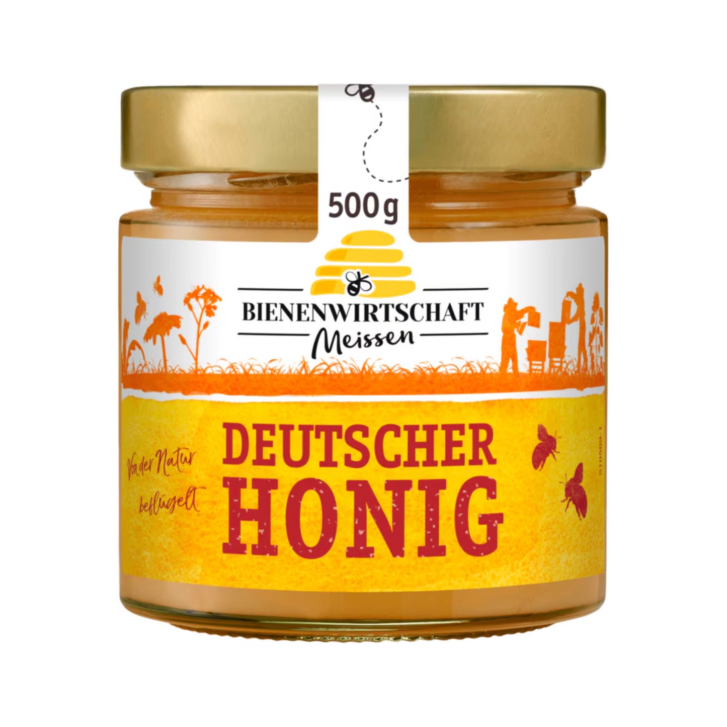 Bienenwirtschaft Deutscher Honig aus Mecklenburg-Vorpommern 500g