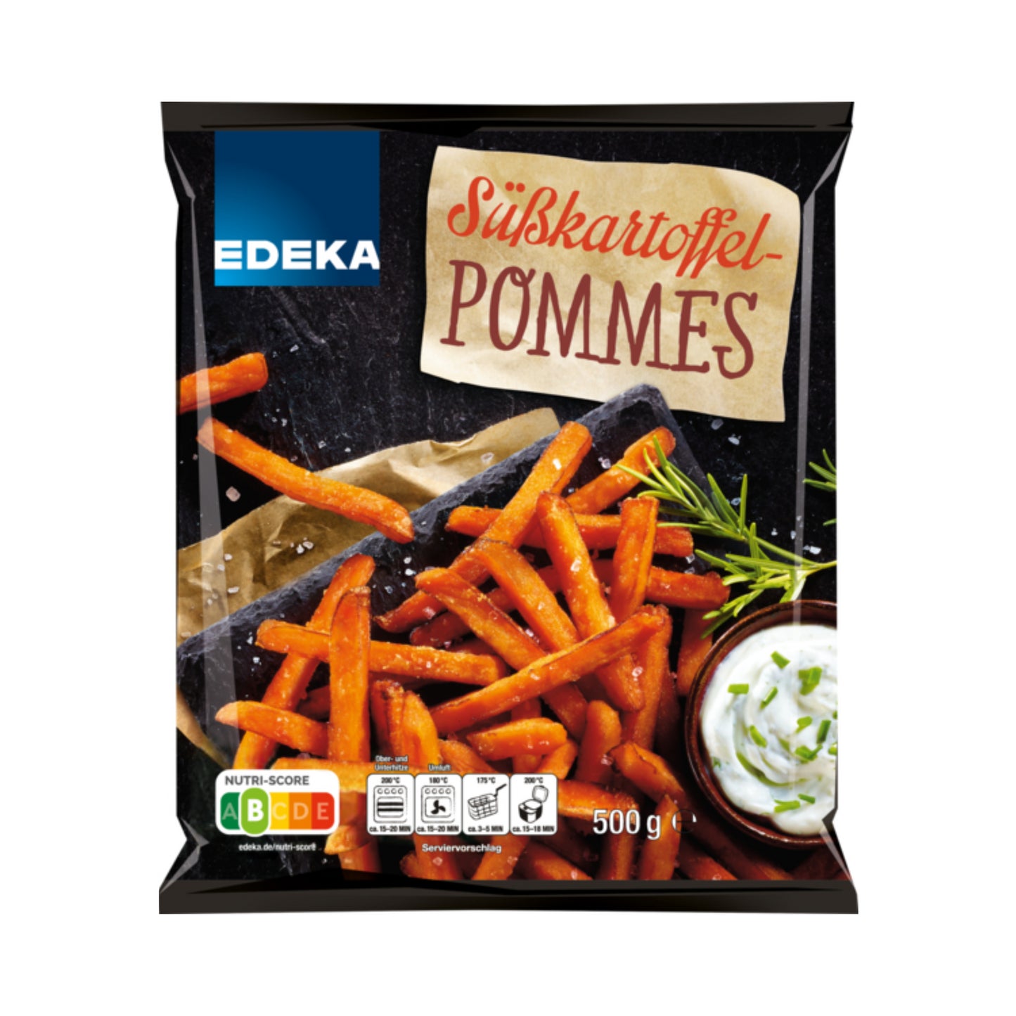 EDEKA Herzstücke Süßkartoffelpommes 500g