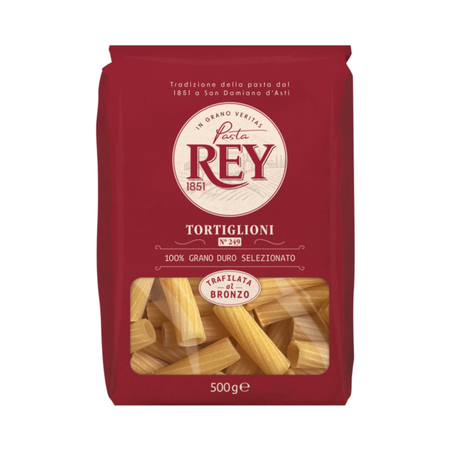 Pasta Rey Tortiglioni 500g