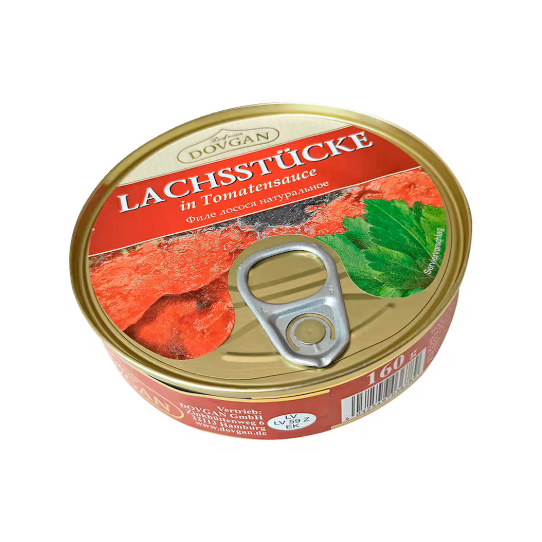 Dovgan Lachs in Tomatensauce 160g