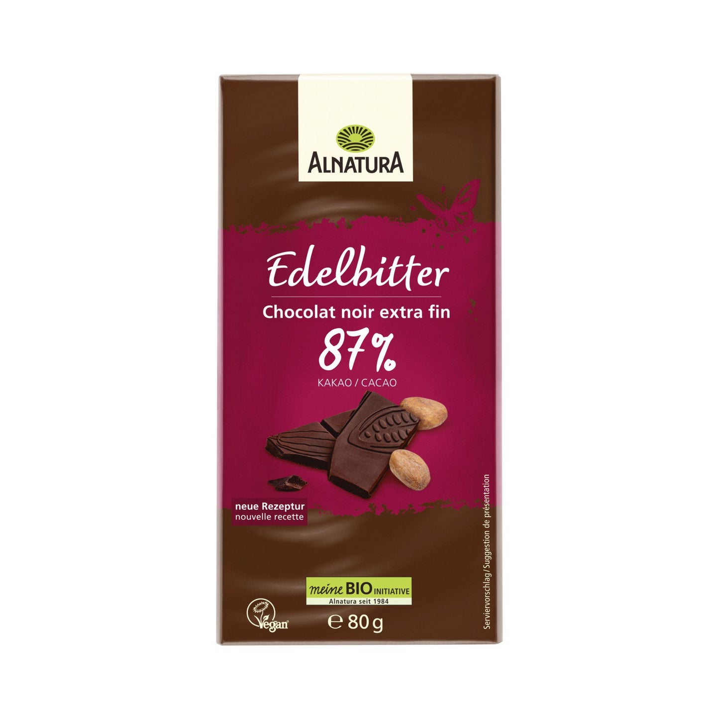Bio Alnatura Edelbitter Schokolade 80g