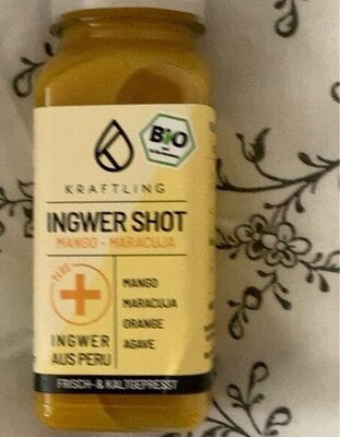 Kraftling Ingwershot Mango-Maracuja 60ml