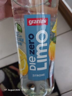 Granini Die Limo Zero Zitrone 1l DPG