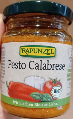 Bio Rapunzel Pesto Calabrese 130ml
