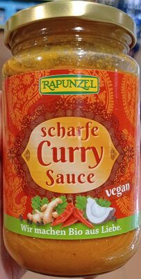 Bio Rapunzel Curry-Sauce scharf 330ml