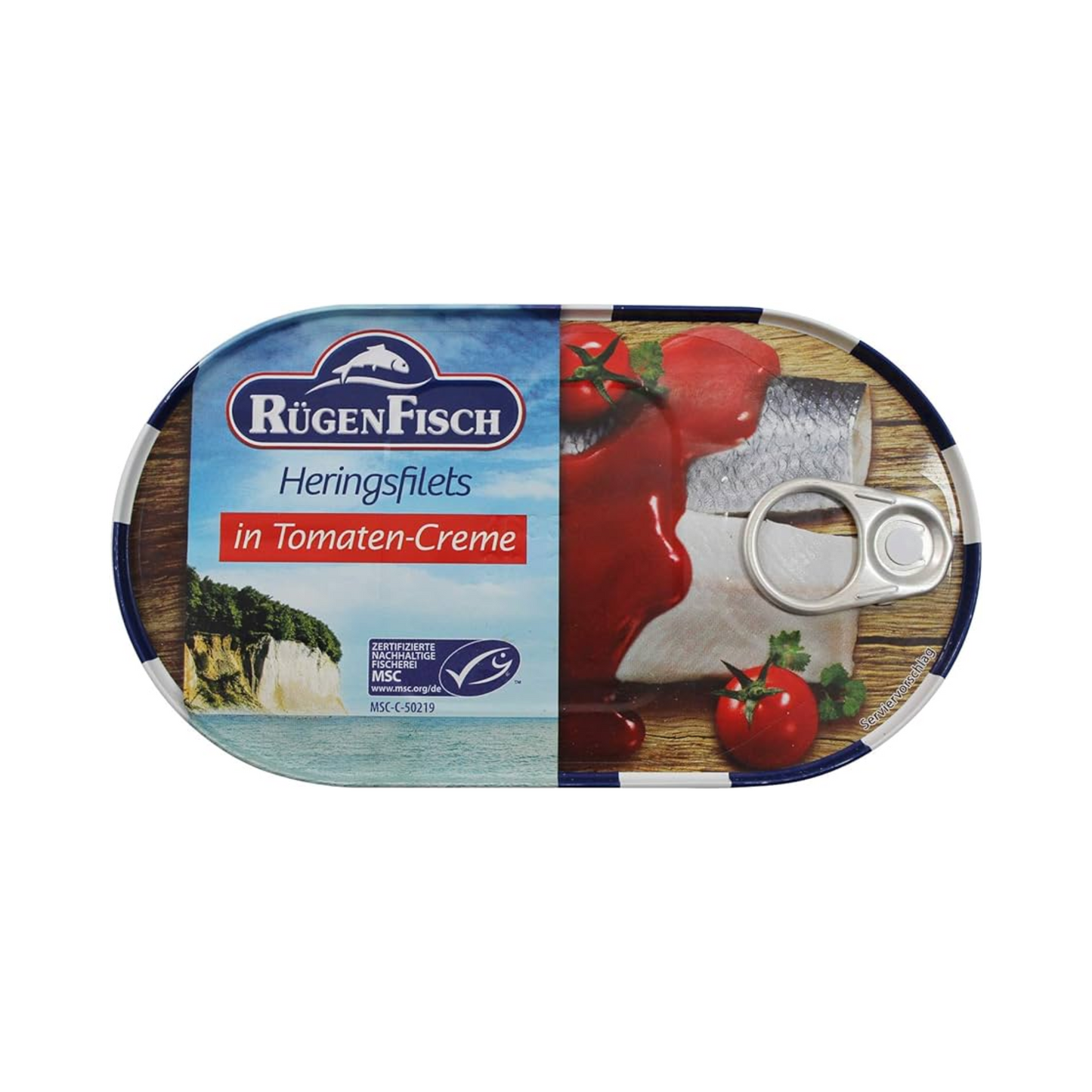 Rügen Fisch Heringsfilets in Tomatensauce Nostalgie 200g