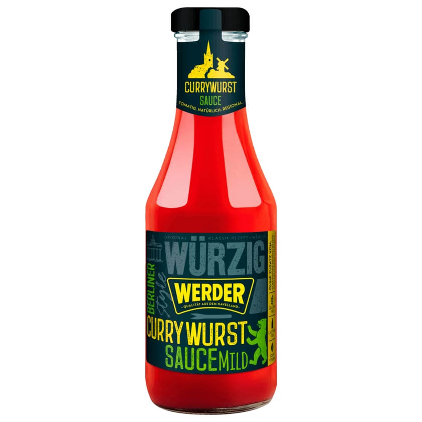 Werder Berliner Currywurst Sauce 450ml