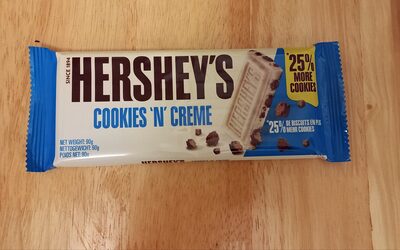Hersheys Cookies Creme 90g