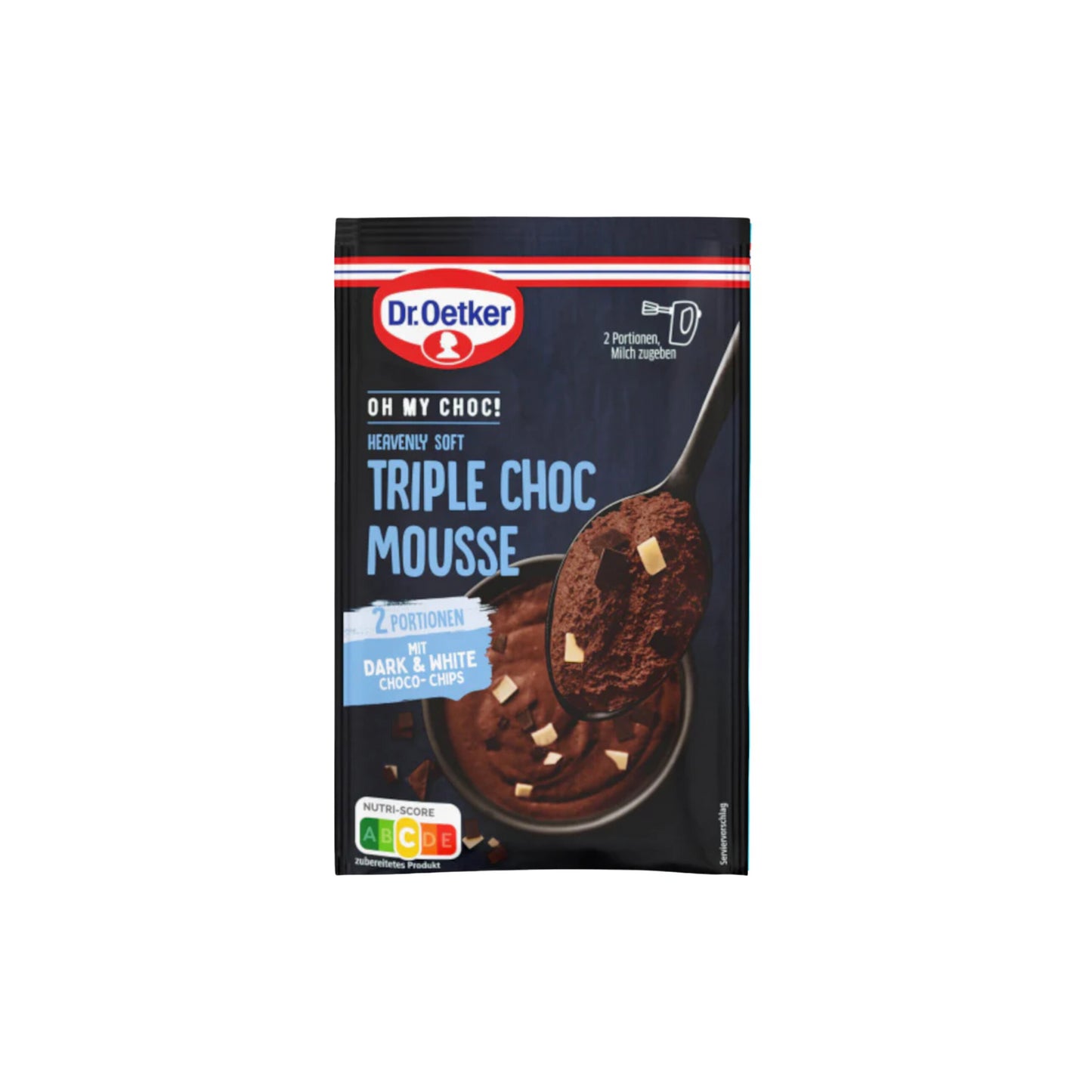 Dr.Oetker Oh My Choc! Triple Choc Mousse für 0,2l 70g