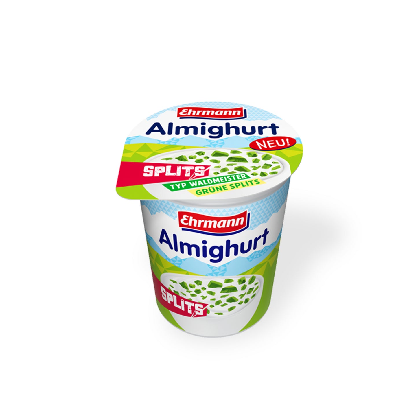 Almighurt Splits Waldmeister mit grünen Splits 150g