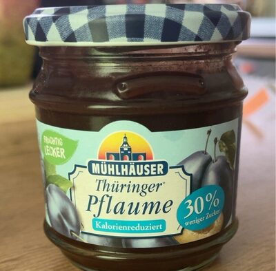 Mühlhäuser Thüringer Pflaume kalorienreduziert 225g