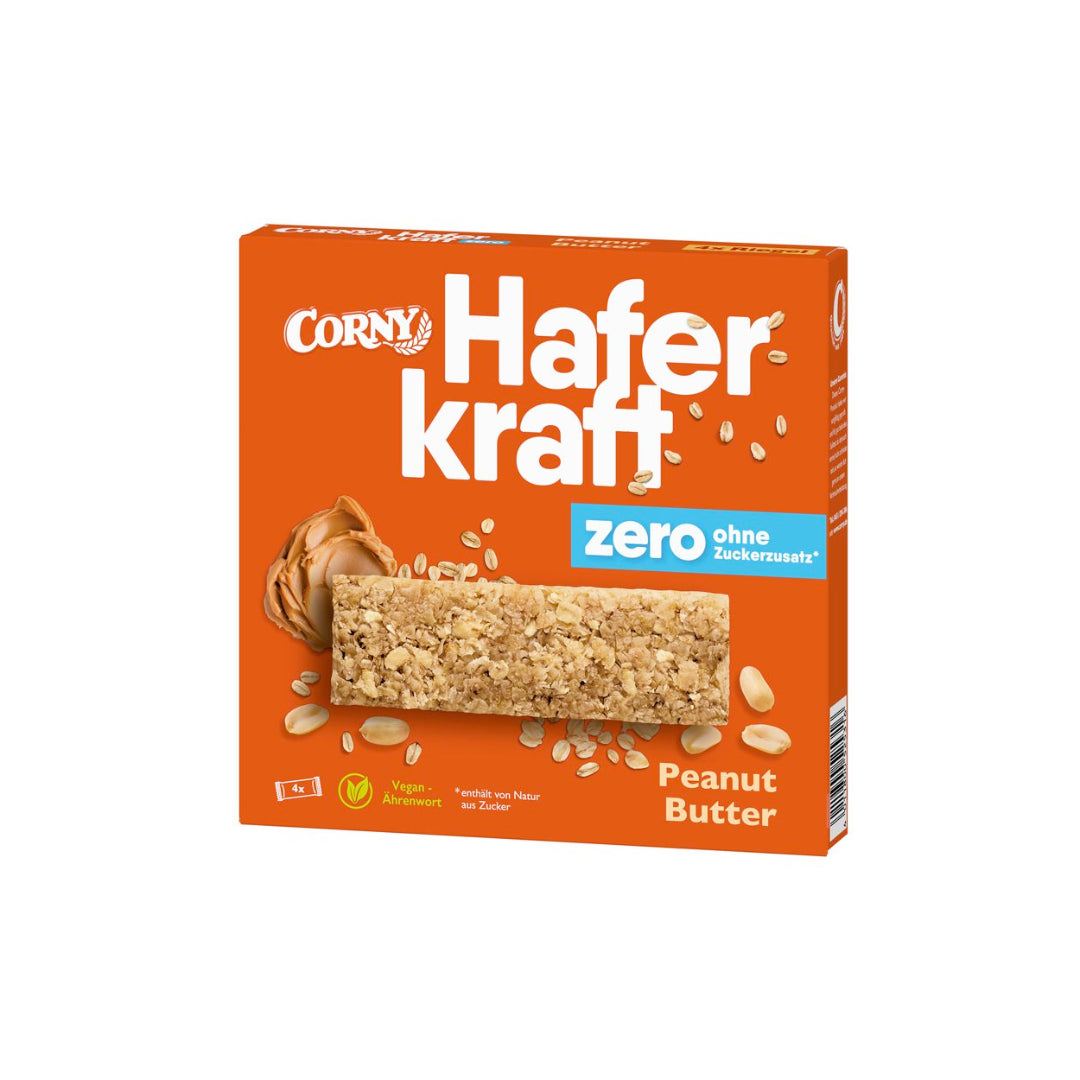 Corny Haferkraft zero Peanut Butter 4ST 140g