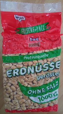 XOX Erdnüsse ungesalzen 1kg