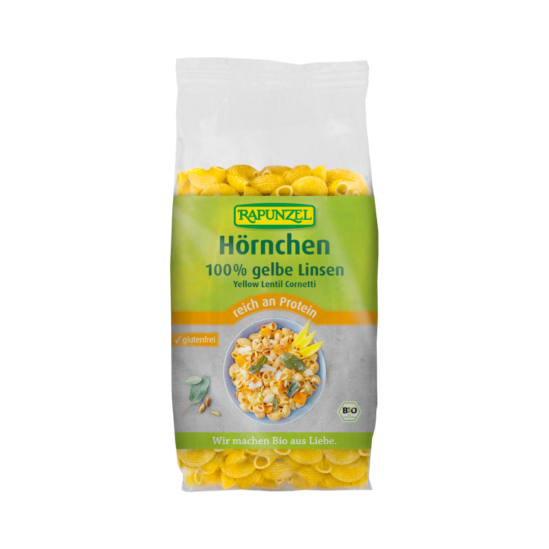 Bio Rapunzel Gelbe Linsen Hörnchen 300g