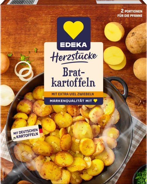 EDEKA Herzstücke Bratkartoffeln mit Zwiebeln 400g
