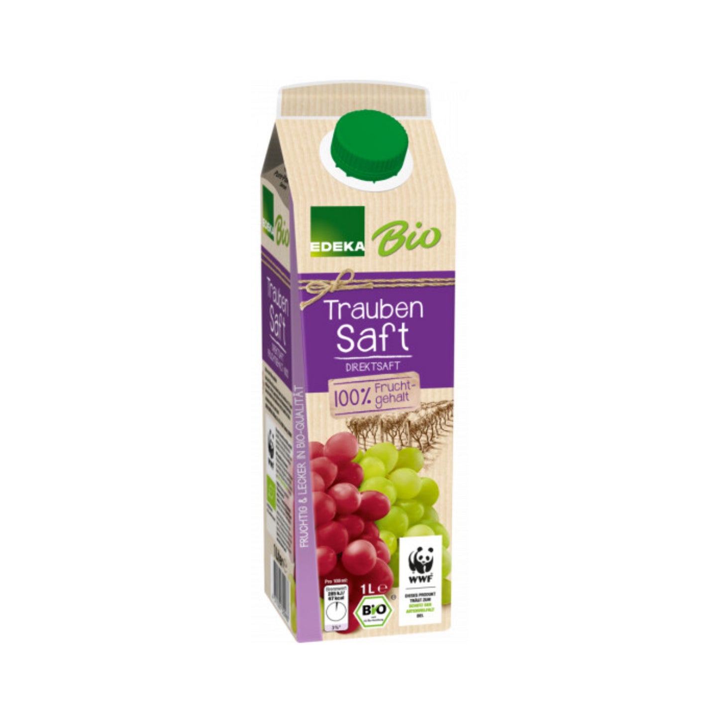Bio EDEKA Traubensaft 1l