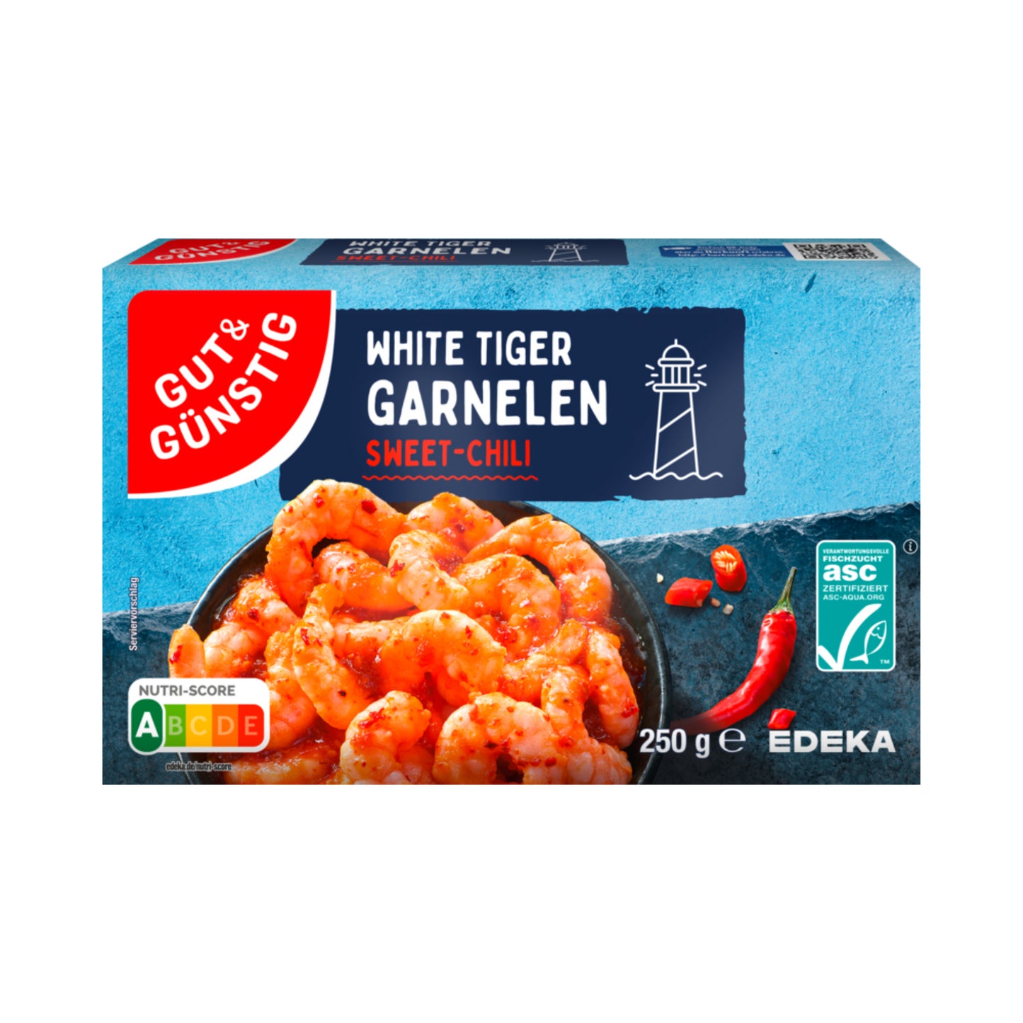 ASC GUT&GÜNSTIG White Tiger Garnelen Sweet-Chili 250g