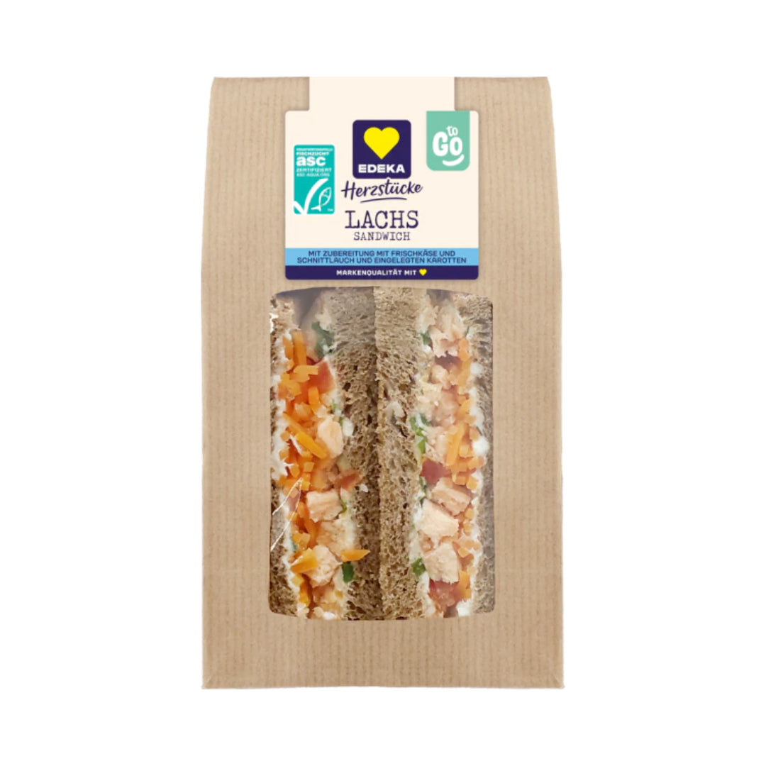 ASC EDEKA Herzstücke Sandwich Lachs 175g