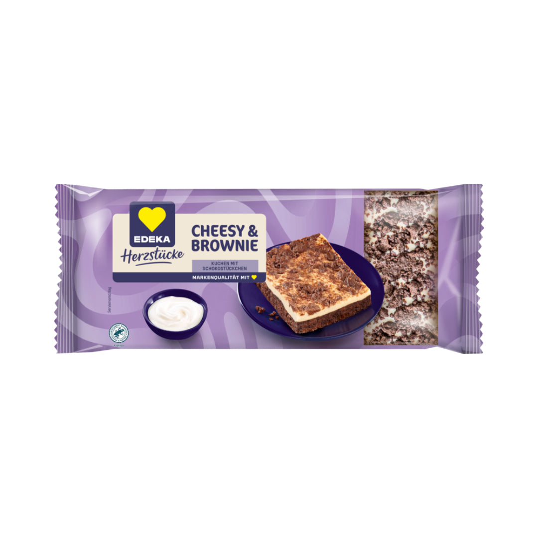 EDEKA Herzstücke Käse-Browniekuchen 400g