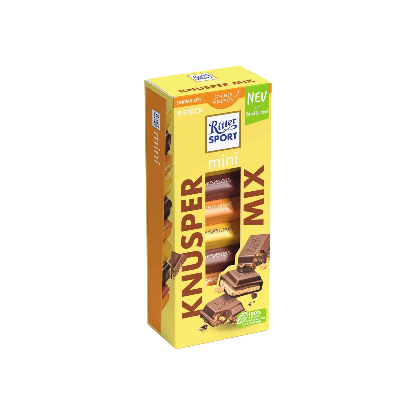 Ritter Sport Mini Knusper Mix Turm 9ST 150g