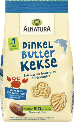 Bio Alnatura Dinkel Butterkekse 125g