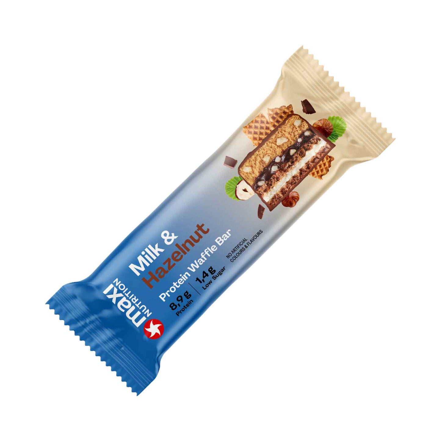 Maxinutrition Milky Waffel Protein Bar Hazelnut 40g