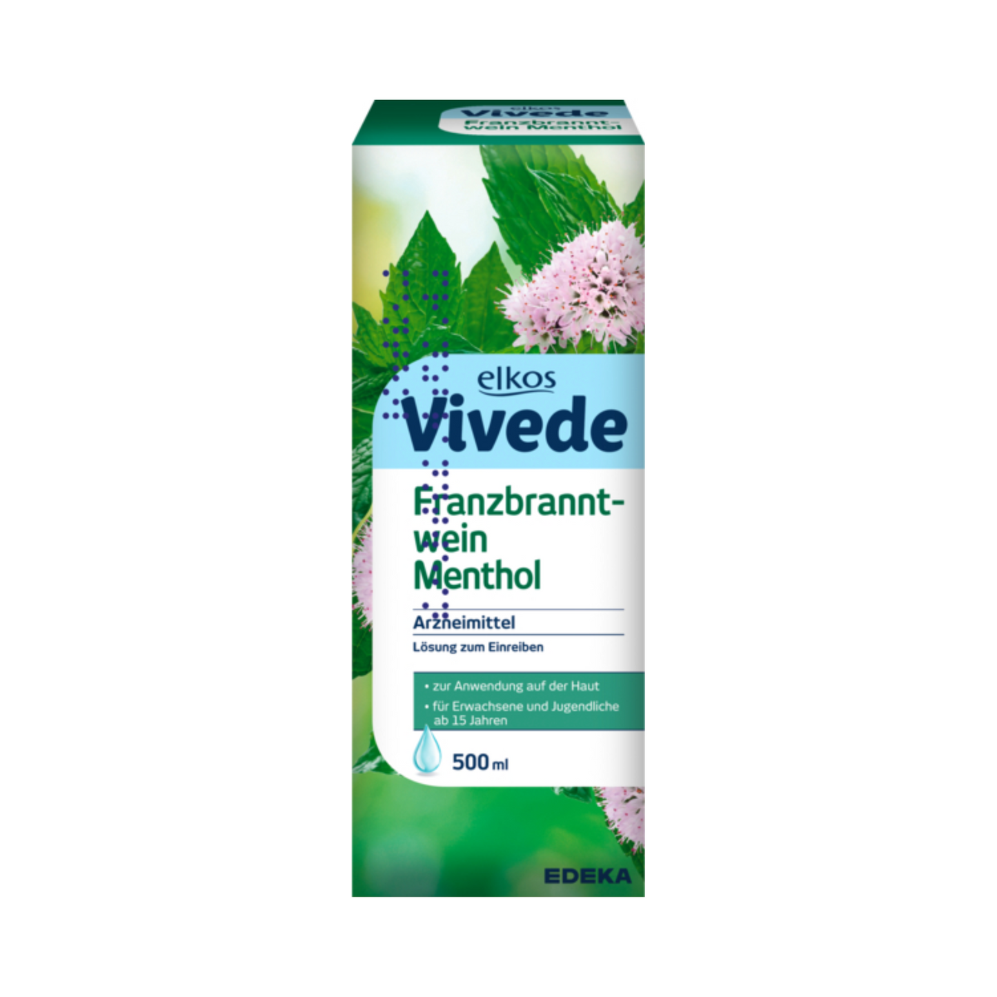 EDEKA elkos VIVEDE Franzbranntwein 500ml
