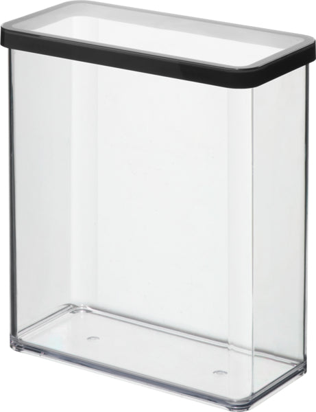 Rotho Dose Loft Premium rechteckig schwarz 3,2l