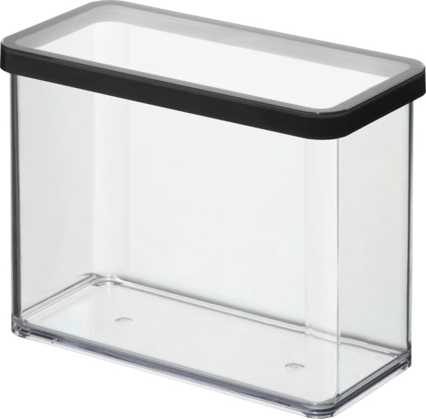 Rotho Dose Loft Premium rechteckig schwarz 2,1l
