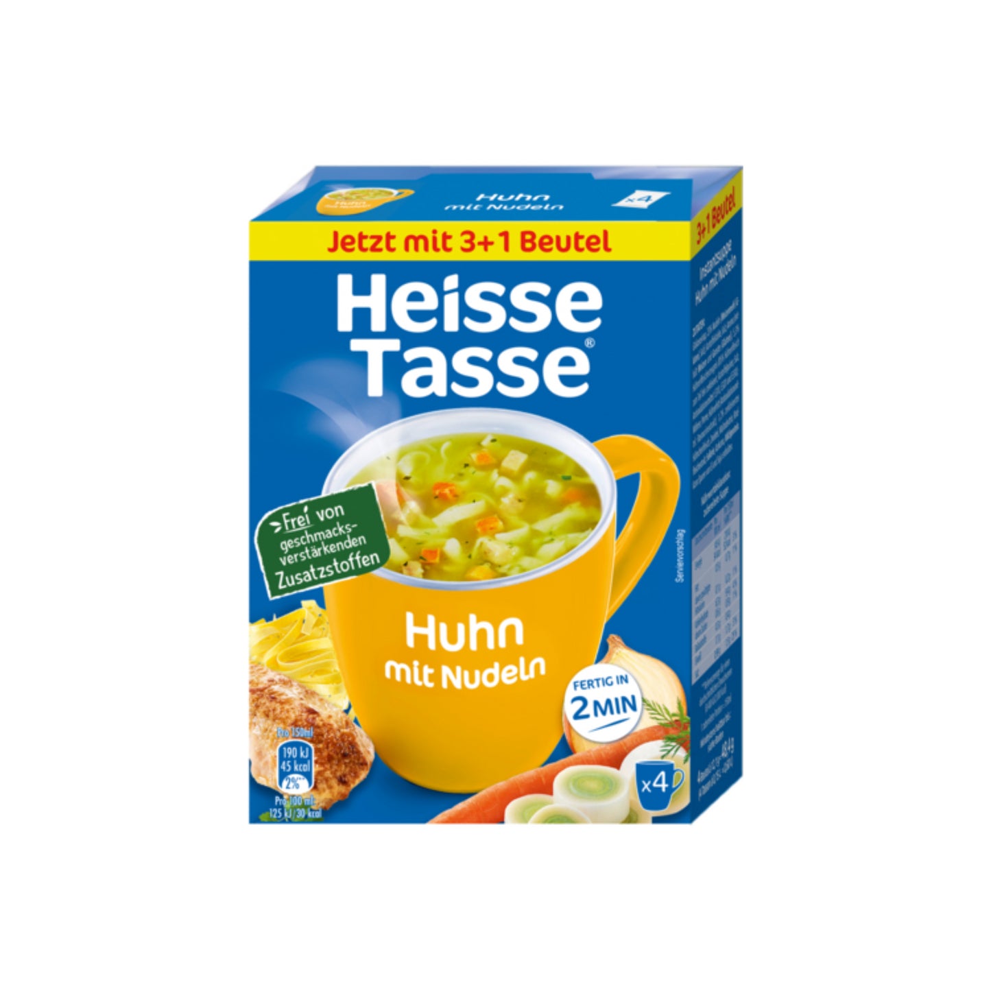 Heisse Tasse Huhn 4ST für 600ml