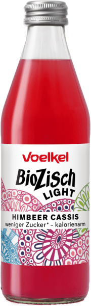 Bio Voelkel Zisch Light Himbeer Cassis 0,33l MW