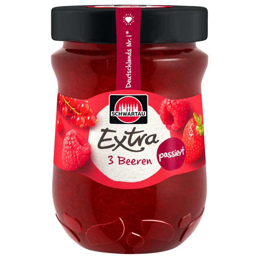 Schwartau Extra 3-Beeren passiert 340g