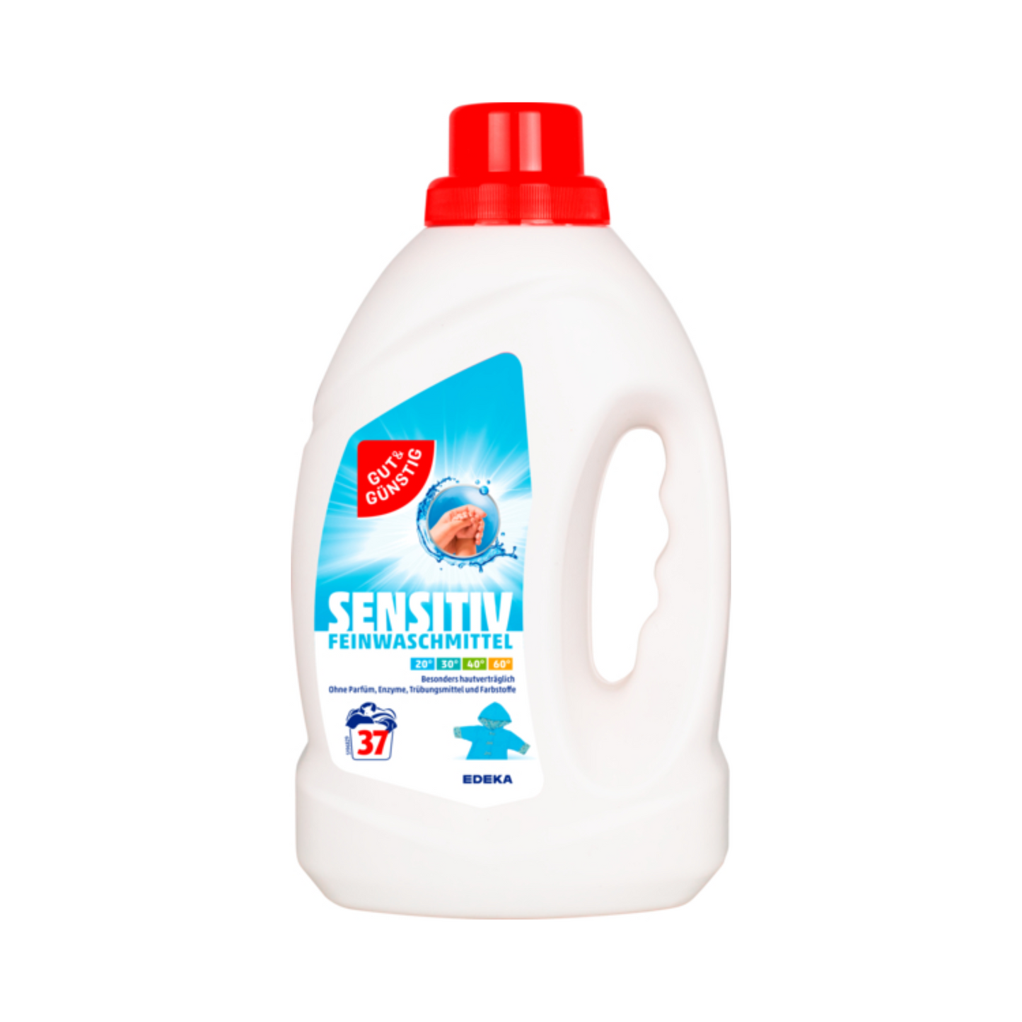 GUT&GÜNSTIG Feinwaschmittel Sensitiv 37WL 1,5l