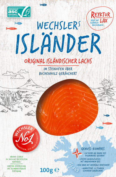 ASC Wechsler Isländischer Lachs 75g