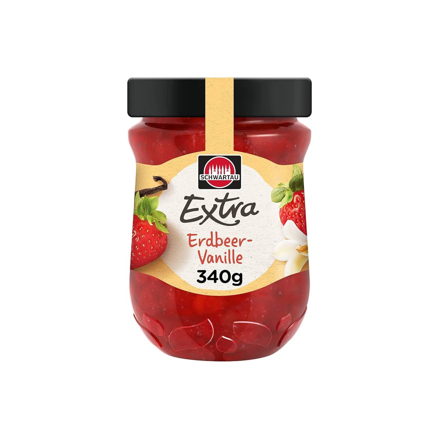 Schwartau Extra Erdbeer-Vanille 340g