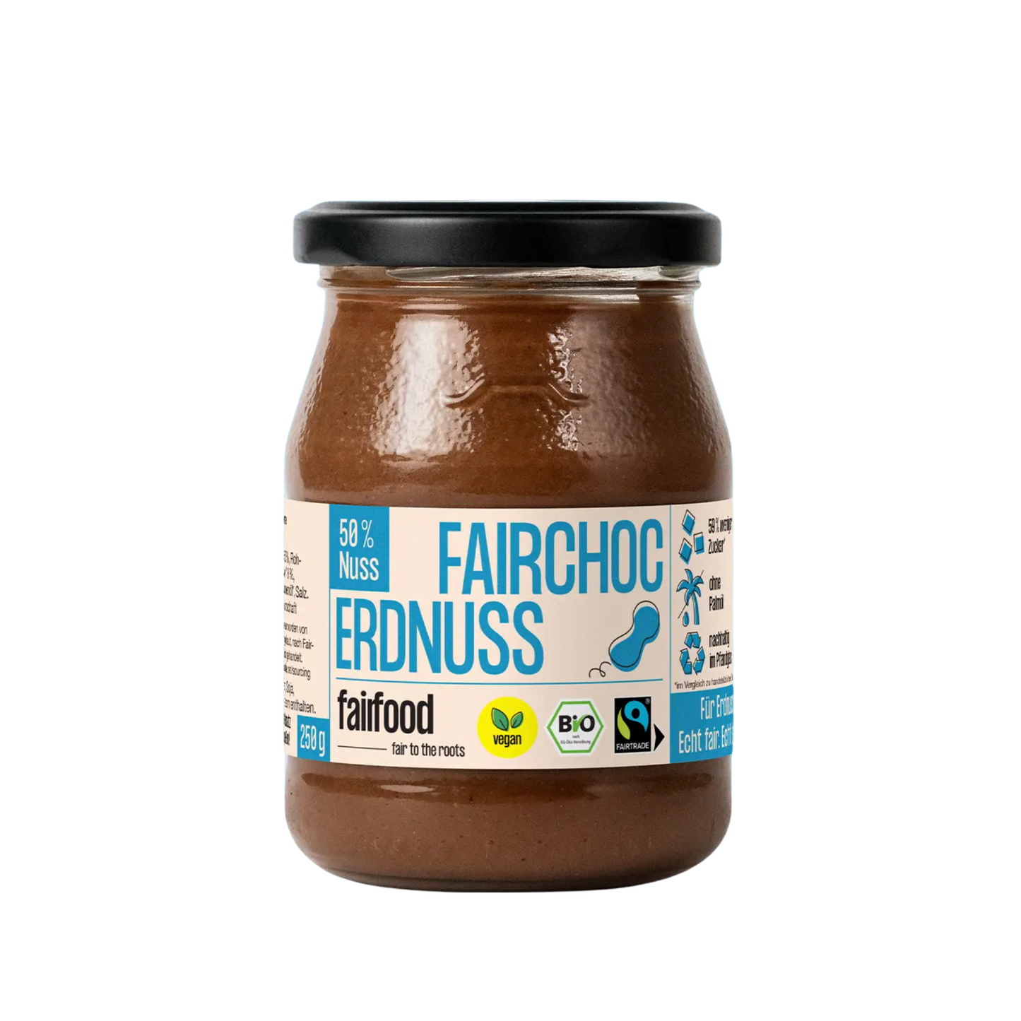 Bio Fairfood Fairchoc Erdnuss 250g MW