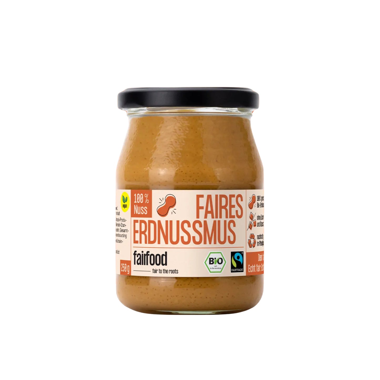 Bio Fairfood Freiburg Mandelmus braun 250g MW