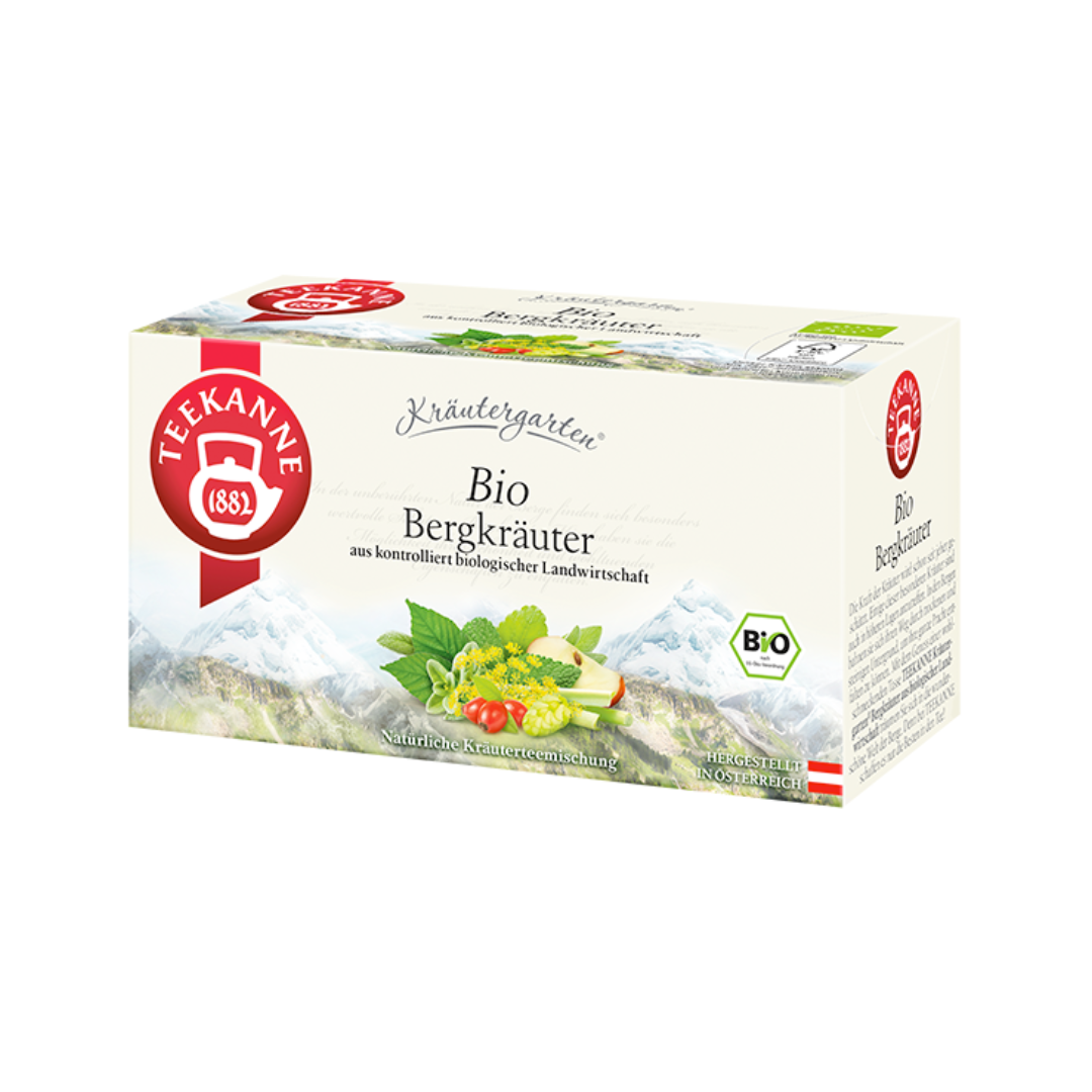 Bio Teekanne Bergkräuter 14ST 25,2g