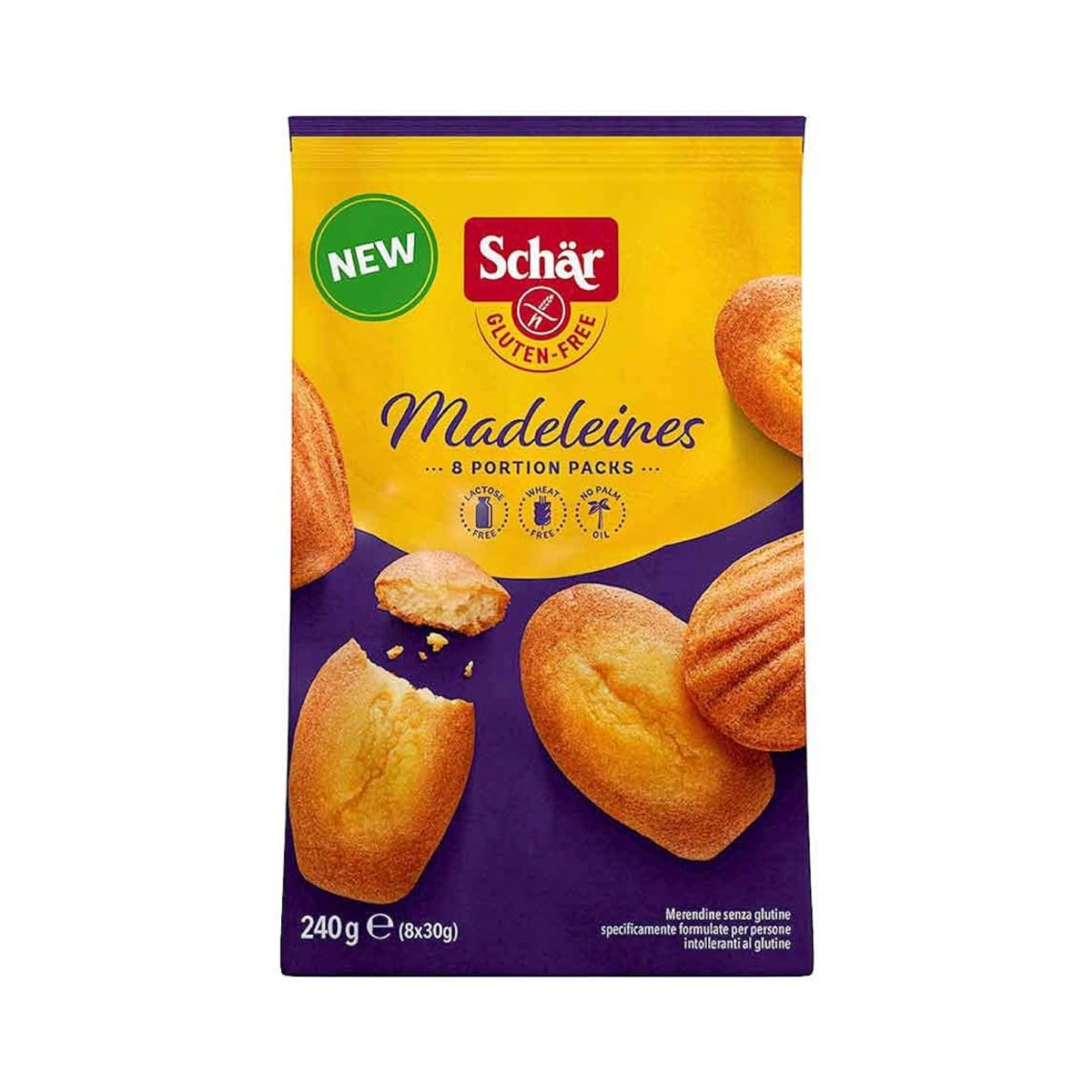 Schär Madeleines 240g