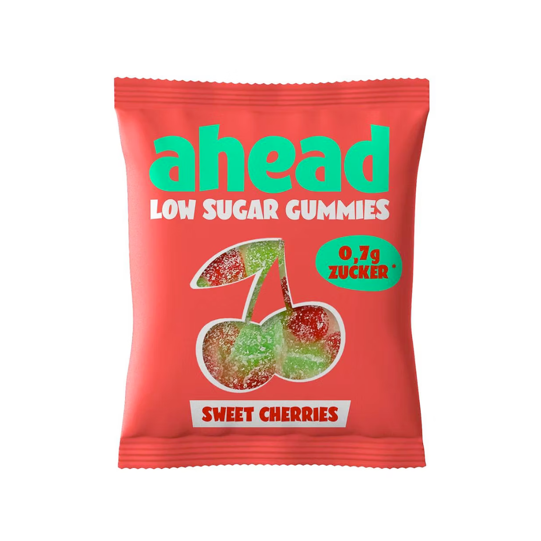 ahead Gummies Sour Cherries 50g