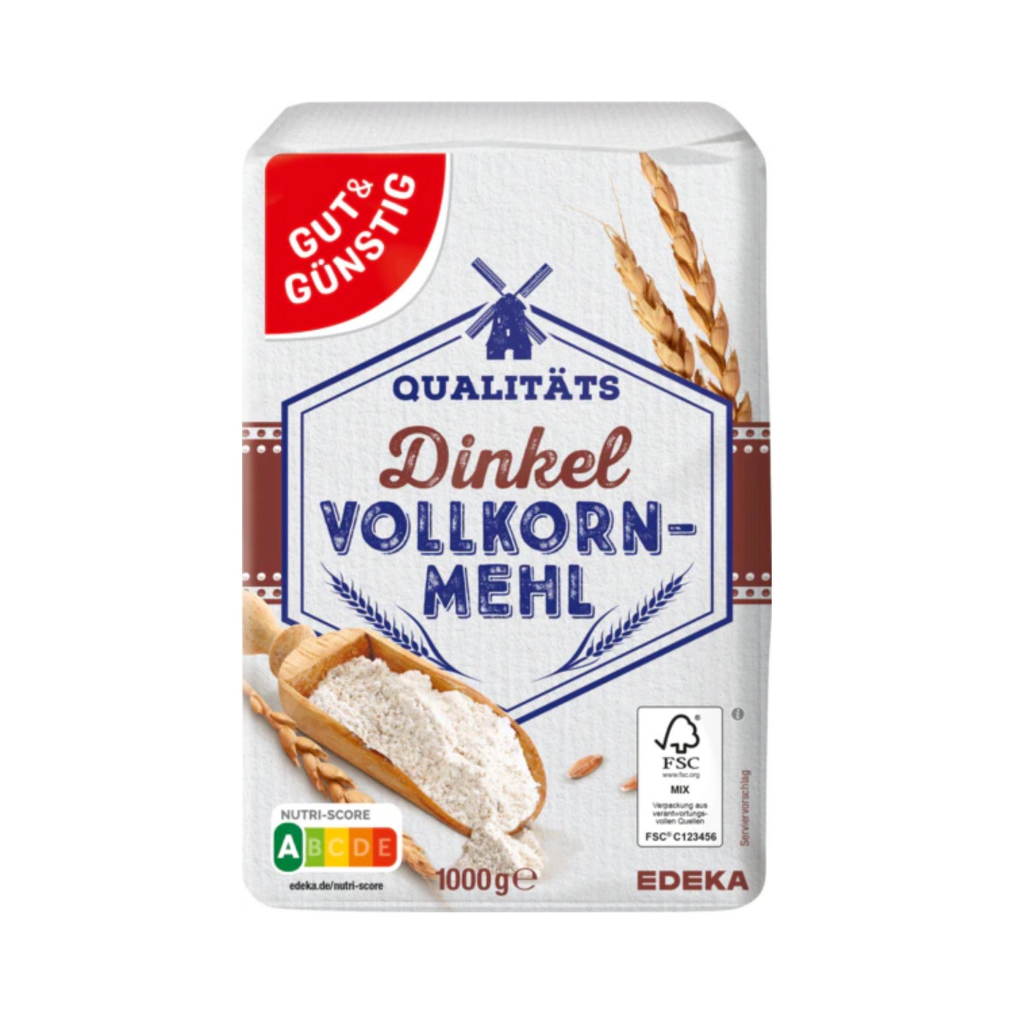 GUT&GÜNSTIG Dinkelvollkornmehl 1kg