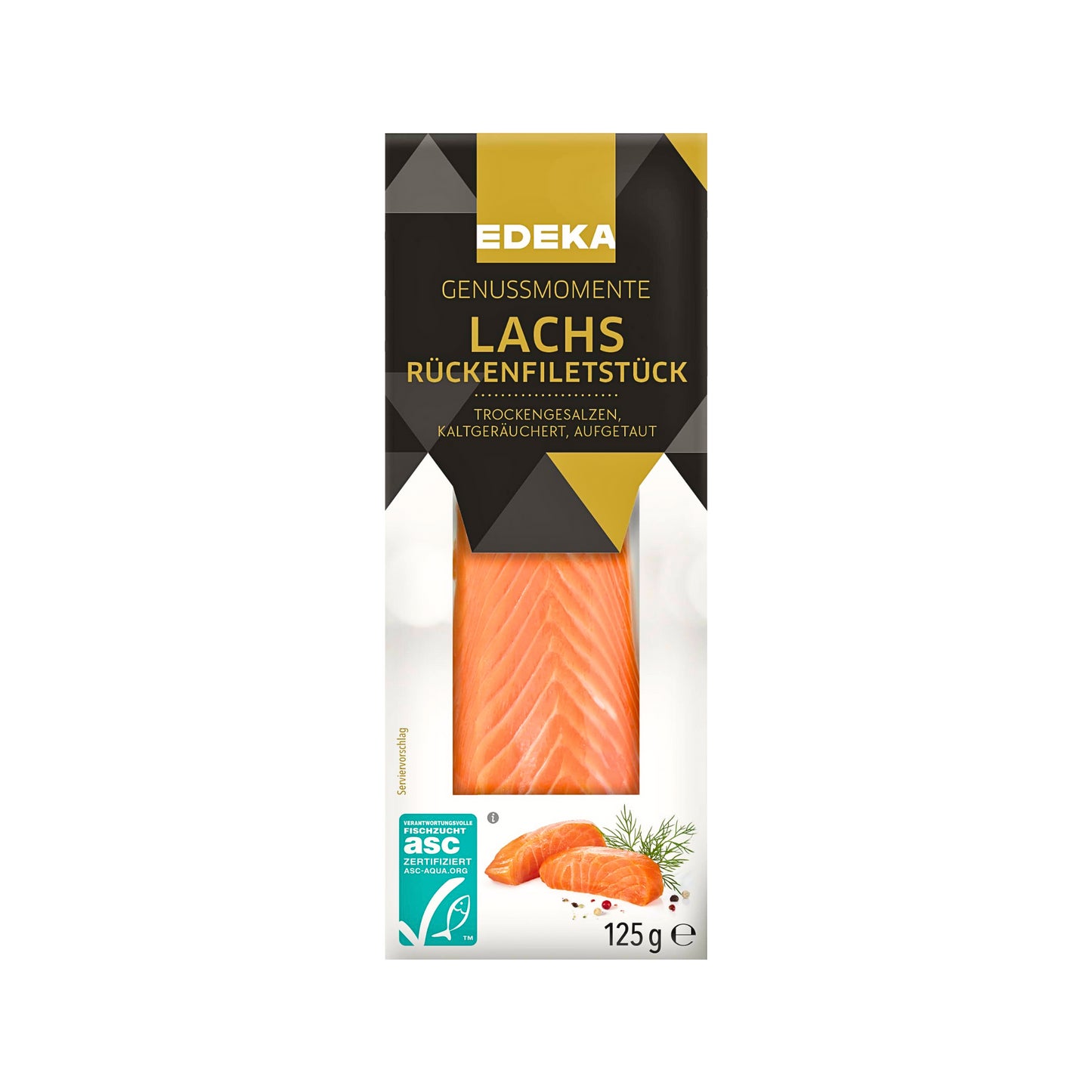 EDEKA Genussmomente Lachsrückenfilet 125g