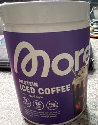 More Protein Iced Coffee Cafe Frappe Style 300g
